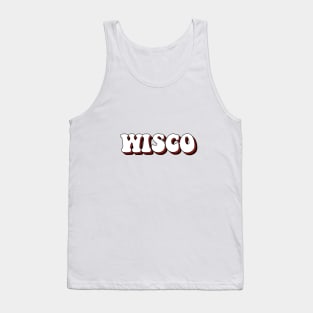 Wisco lettering Tank Top